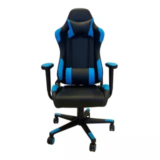 Sillon Gamer Play Pc Ecocuero Gaming Rosa Turqueza Wii Reclinable