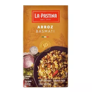 Arroz Basmati  Premium La Pastina 500g P/ Culinária Indiana