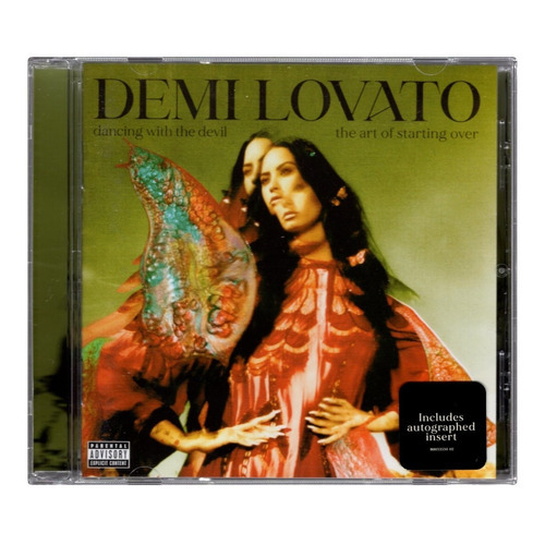 Demi Lovato - Dancing With The Devil - Cd / Autografiado