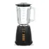 Licuadora Licua Plus Vaso De Vidrio Home Elements Color Negro
