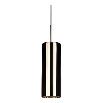 Colgante Selvino 1xe27 Acero/vidrio Fume Negro