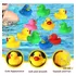 ~? Sunioine 50-pack Multicolor Rubber Ducky 2 Pulgadas Bulk 