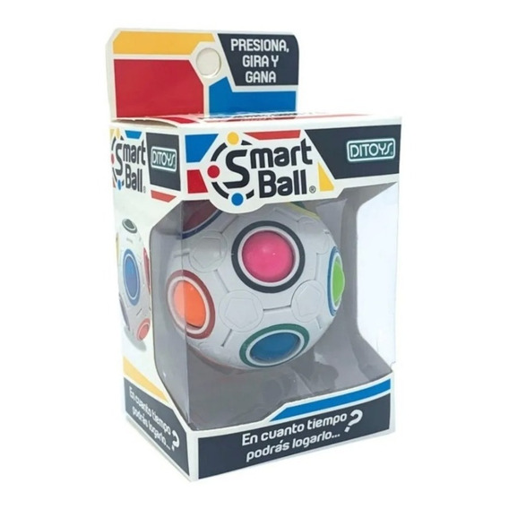Smart Ball Pelota Mágica Ingenio Y Rapidez Rubik Ditoys 2449