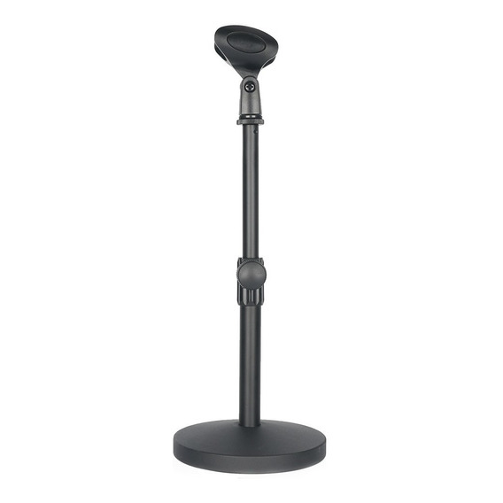 Mini Tripie Pedestal De Mesa Para Micrófono Con Clip 490-775