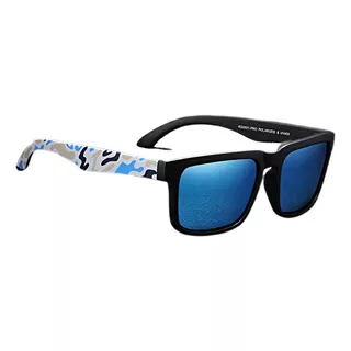 Óculos De Sol Kdeam Esportivo Surf Polarizado Varias Cores Cor Azul-celeste Cor Da Lente Azul-celeste
