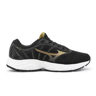 Tênis Mizuno Jet 6 Color Preto/dourado - Adulto 39 Br