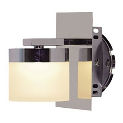 Aplique De Pared 1 Luz Megan Led 4.2w Cromo Con Interruptor