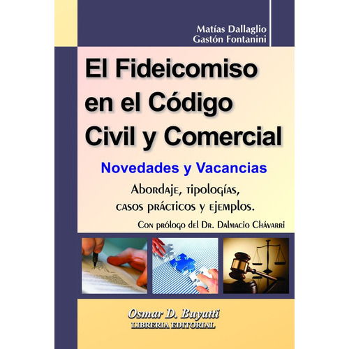 El Fideicomiso En El Cód. Civ. Y Com. Novedades Y Vacancias, De Fontanini, Gastón; Dallaglio, Matías. , Tapa Blanda En Español, 2017