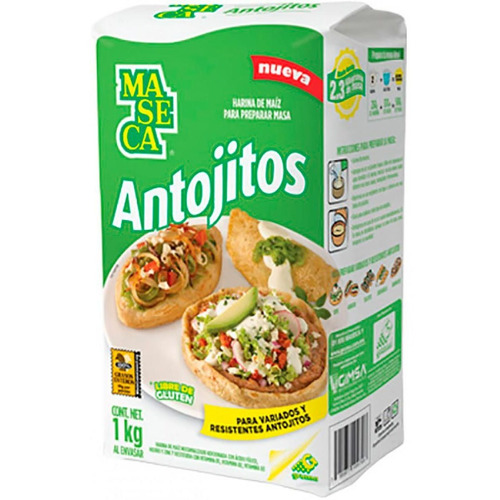 Harina De Maíz Maseca Antojitos 1kg