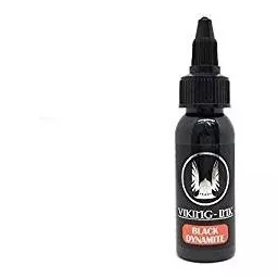 Tinta Negra Tattoo - Black Dynamite  Viking Ink - 1 Oz Usa 