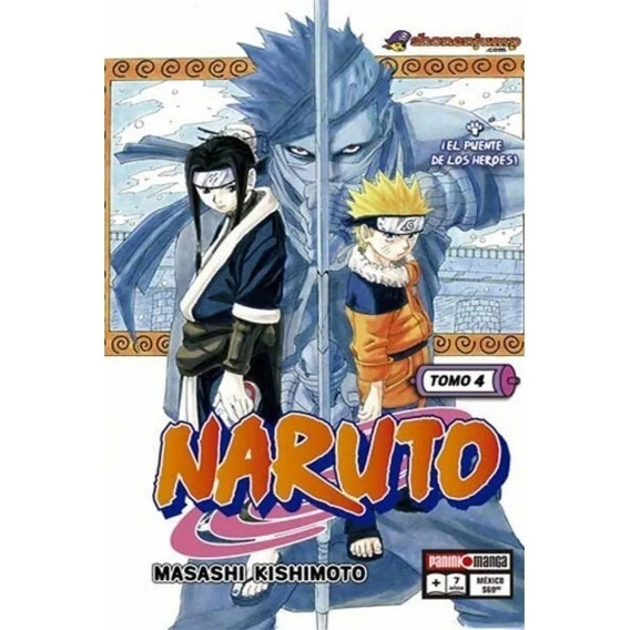 Naruto Vol. 4 - Panini Manga Libro
