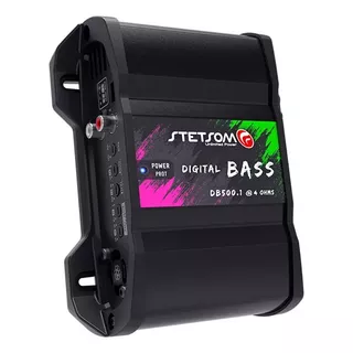 Amplificador Modulo Stetsom Digital Bass Db500 1 Canal 4ohms