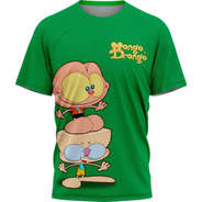 Mongo E Drongo - Camiseta Infantil - Dryfit Tecido