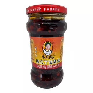 Molho De Pimenta Lao Gan Ma Em Frasco 210 G