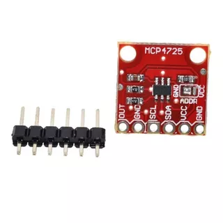 Convertidor Dac Digital Analogico I2c Mcp4725 12 Bits 5v Ard