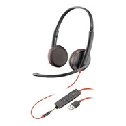 Headset Plantronics Estéreo C3225 Usb P/n 209747-101
