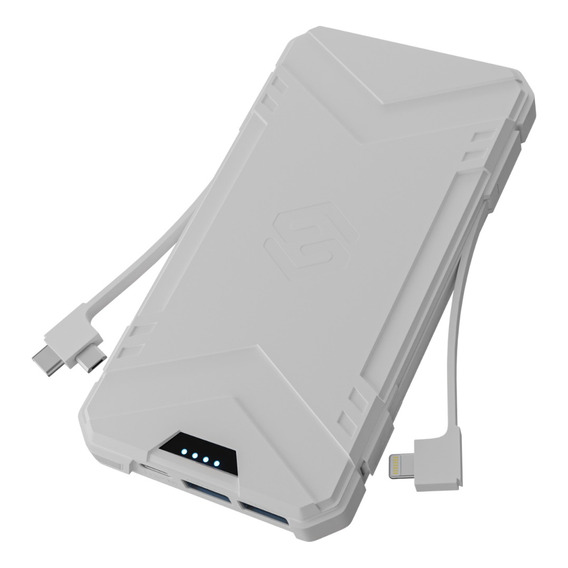 Banco De Poder Power Bank 10000 Mah Sleve Power Blanco