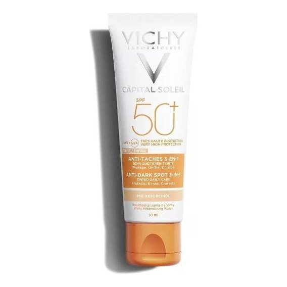 Protector Solar Ideal Soleil Facial Anti Manchas Spf50+