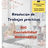 Trabajos Prácticos Matematica/contabilidad 