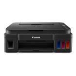 Impresora a color multifunción Canon Pixma G2110 negra 110V/220V