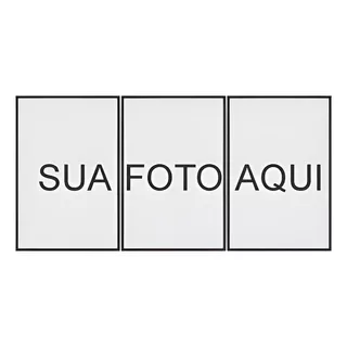 Kit Com 6 Quadro Decorativo Grande Personalizado Sala Quarto