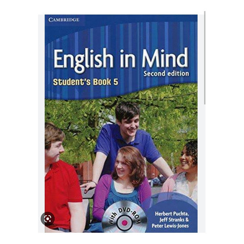 English In Mind Student's Book W/dvd-rom 2ed. Level 5, De Herbert Puchta, Jeff Stranks & Peter Lewis-jones. Editorial Cambridge, Tapa Blanda En Inglés