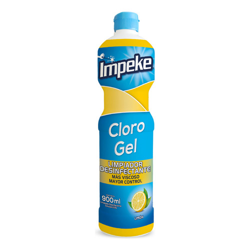 Cloro Gel 900ml Limon Impeke