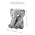 Peluche Grande Elefante Almohada Juguete Niños Y Bebes 60cm