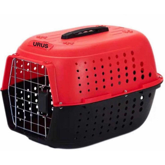 Transportadora Perro-gato Puerta De Metal Urus Mayoreo 6 Pz