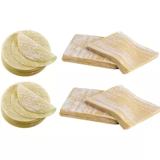 4 Pack Tortilla Pasta Para Gyozas Wonton Wrappers Optimroll