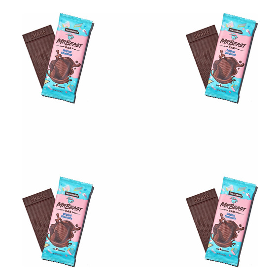 Mr Beast Chocolate X 4 Unidades