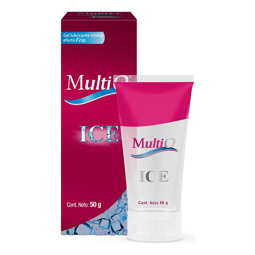 Multi O Gel Lubricante Íntimo Ice Efecto Frio 50g