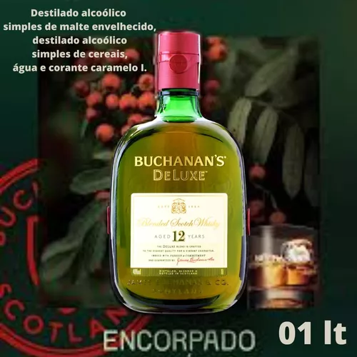 Whisky Buchanan's Deluxe Blended 12 Reino Unido 750 Ml