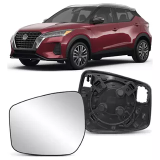 Vidro Lente Retrovisor Nissan Kicks 2017 2018 2019 2020 2021