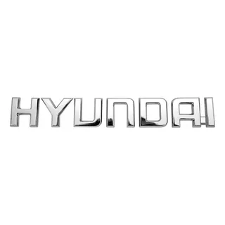 Nome Hyundai (do I30 2009 A 2017) Cromado