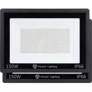 Packx2 Reflector Led 150w Exterior Proyector Luz Fría Cálida