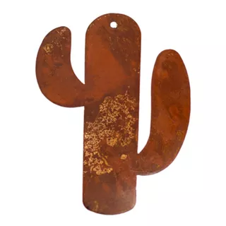 Figura Decorativa Chapa Oxidada Colgante Jardín - Disentino®