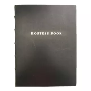 Hostess Book.  Libro Planeación Eventos Sociales 