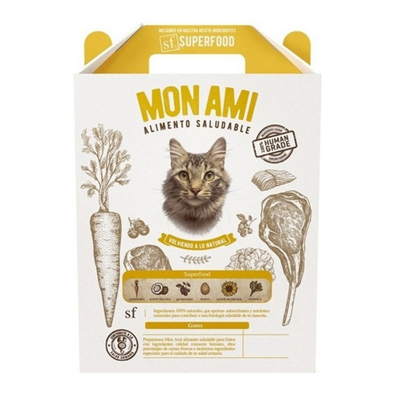 Mon Ami Alimentos Saludables Gato Adulto Sabor Mix En Bolsa De 6 kg