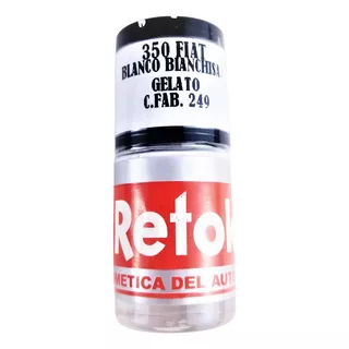 Pintura Retoke Fiat Blanco Bianchisa Gelato C. Fabrica 249