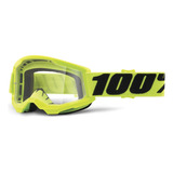 1 00% Strata 2 - Gafas De Motocross Y Bicicleta De Montaña J