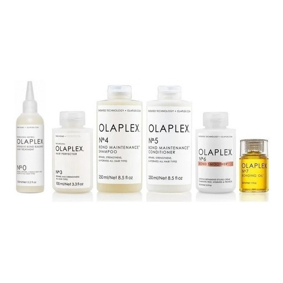 Olaplex Kit 0 3 4 5 6 Y 7 - mL a $997