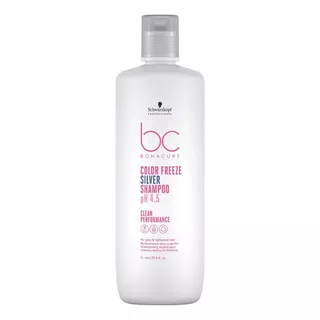 Shampoo Bc Clean Color Freeze Silver Ph 4.5 Schwarzkopf 1l