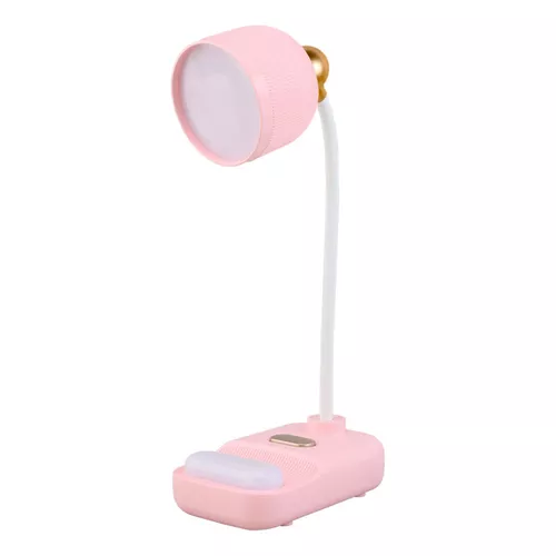 Lámpara para , Lámpara de escritorio LED para Lámpara USB Recargable  Regulable Lámpara para Interruptor sensible al , Rosa Yinane lámpara de  escritorio de dormitorio