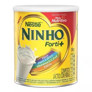 Nestlé Ninho Forti+ Instantâneo Fórmula Infantil Em Pó Lata 380g