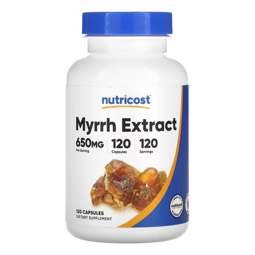 Nutricost Extracto De Mirra 650 Mg 120 Capsulas