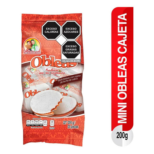 Obleas Las Sevillanas Mini 20 Piezas 200g