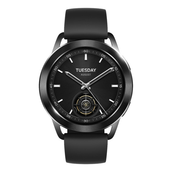 Reloj Xiaomi Watch S3 Caja Negro Bisel Negro
