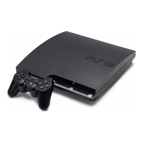 Sony Playstation 3 Slim 160gb Standard Charcoal Black