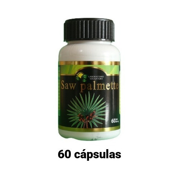 Saw Palmette 60 Cápsulas De 500 Mg / Prostata